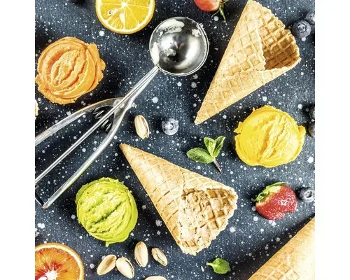 Glasbild Sweets II 30x30 cm GLA2108