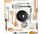 Hornbach Glasbild Kitchen Utensils II 30x30 cm GLA2113