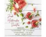 Hornbach Glasbild Watermelon Smoothie ll 30x30 cm GLA2115