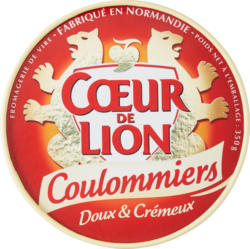 Coulommiers Cœur de Lion, Fromage à pâte molle, 350 g