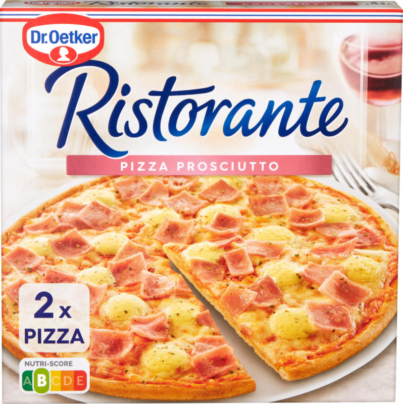 Dr. Oetker Ristorante Pizza Prosciutto, 2 x 340 g