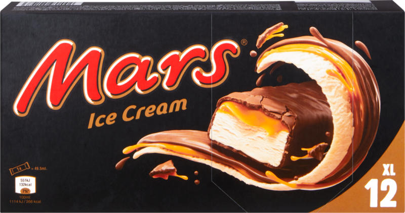 Mars Ice Cream , 12 x 49,5 ml