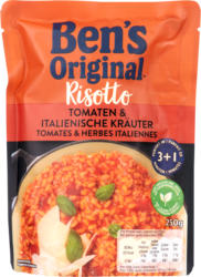 Risotto Tomates & Herbes italiennes Ben’s Original, 3 + 1 minutes, 250 g