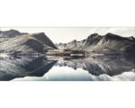 Hornbach Glasbild Nordic Lake 30x80 cm GLA2125