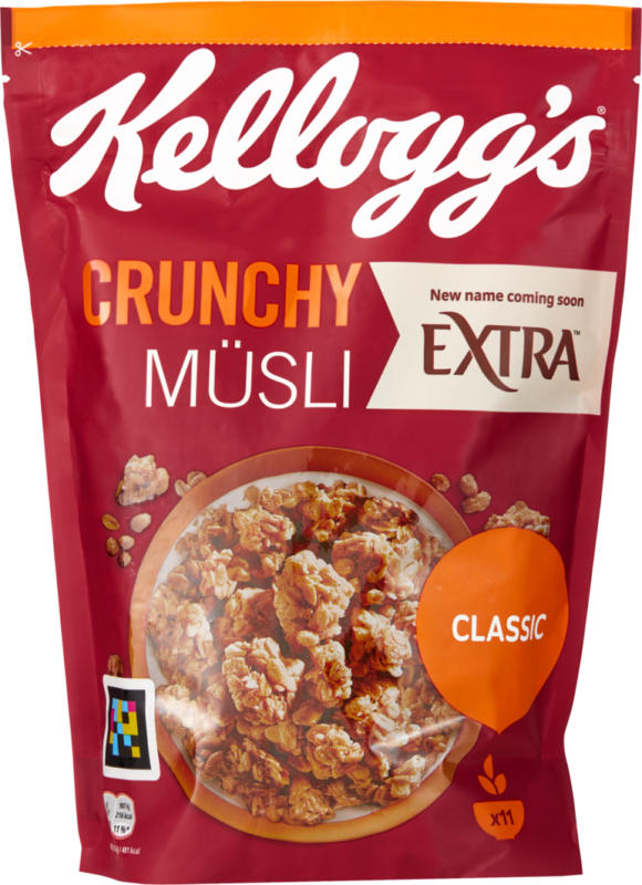 Kellogg’s Crunchy Müsli Classic, 500 g
