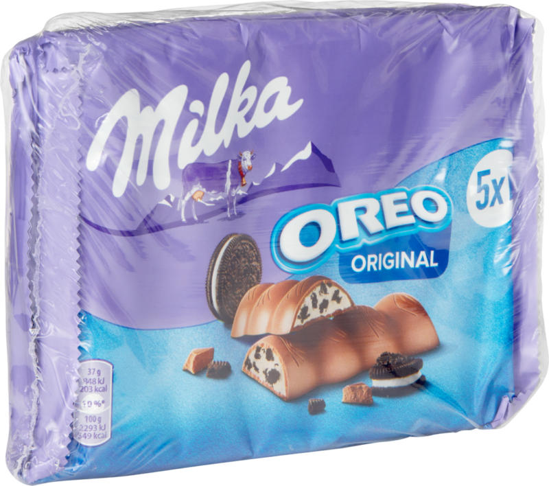 Milka Riegel Oreo Original, 2 x 5 x 37 g