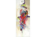 Hornbach Leinwandbild Colourful Abstracion 27x77 cm