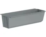 Hornbach Blumenkasten Geli Easy für Paletten Kunststoff 37x10x10 cm grau
