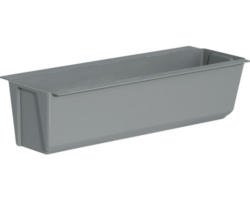 Blumenkasten Geli Easy für Paletten Kunststoff 37x10x10 cm grau