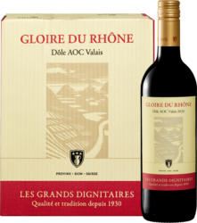 Gloire du Rhône Dôle du Valais AOC, Schweiz, Wallis, 2022, 6 x 75 cl