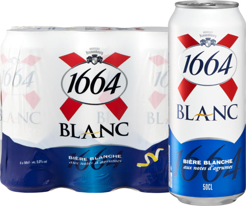 Birra Blanc 1664 , 6 x 50 cl