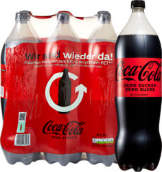 Coca-Cola Zero, 6 x 2 litri