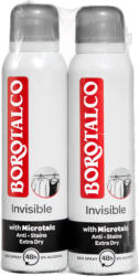 Déodorant spray Invisible Borotalco, 2 x 150 ml