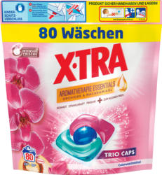 X-Tra Waschmittel Color Trio-Caps, Aromatherapie Orchidee & Macadamiaöl, 80 Waschänge