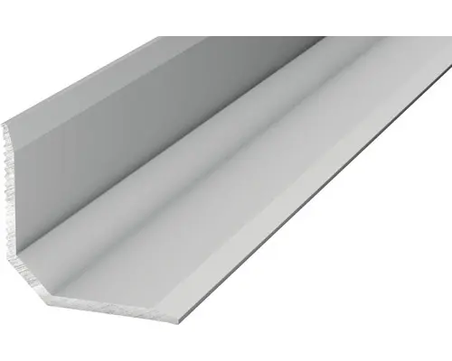 Abschlussprofil zum Kleben Aluminium silber 19,5x19,5x1000 mm