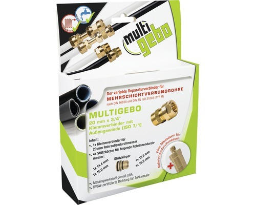 Multigebo Kit 20x3/4" AG 14.320.00.20KIT