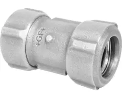 Kupplung +GF+ Primofit 1 1/2" IG Temperguss verchromt
