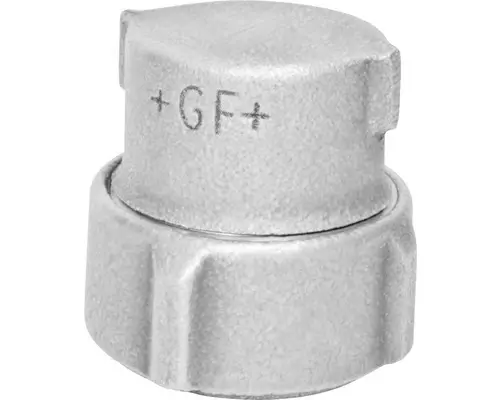 Kappe +GF+ Primofit 1/2" IG Temperguss verchromt