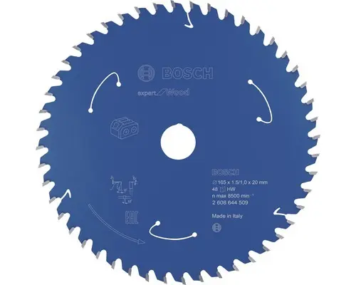 Kreissägeblatt Expert for Wood H Ø 165x20 Z 48