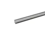 Hornbach Vorhangschiene Smart Profil-Set 1-läufig alu-silber 120 cm