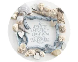 Glasbild rund Maritim Style I Ø 30 cm GLR004