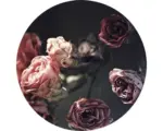 Hornbach Glasbild rund Beautiful Roses Ø 30 cm GLR021