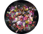 Hornbach Glasbild rund Blumenstrauß I Ø 50 cm GLR031