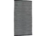 Hornbach Fleckerl-Teppich Fletcher grau meliert 50x80 cm