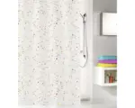 Hornbach Duschvorhang Kleine Wolke Confetti 180x200 cm weiß