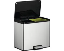 Küchen-Treteimer Eko EcoCasa III 30 Liter Edelstahl matt