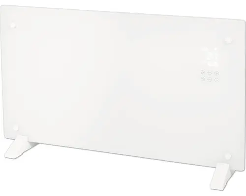 Glas-Wärmekonvektor Eurom Alutherm Glas 1500 49x75x15 cm 1500 Watt