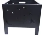 Hornbach Feuerkorb 35x35 cm schwarz