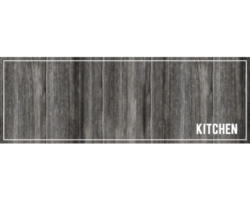 Schmutzfangläufer Cook&Wash Kitchen wood anthrazit 50x150 cm