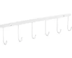 Hornbach Garderobenleiste Metall 40x4x15 cm 6 Stk. chrom