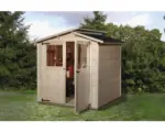 Hornbach Gartenhaus weka 323 Gr.1 inkl. Fußboden 198 x 148 cm natur