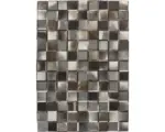 Hornbach Lederteppich Lavish 410 grau 120x170 cm