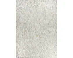 Lederteppich Rocket 110 elfenbein gold 120x170 cm