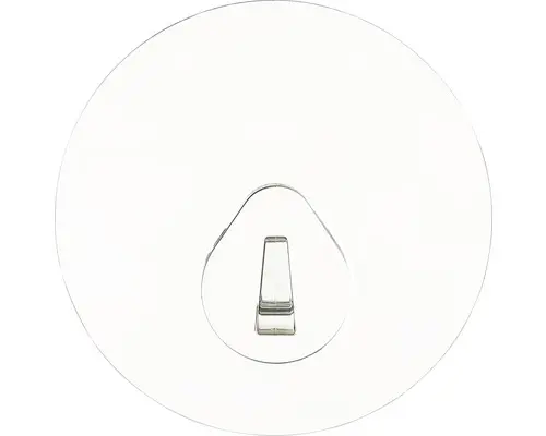 Haken Form & Style wiederverwendbar 2 Stück transparent