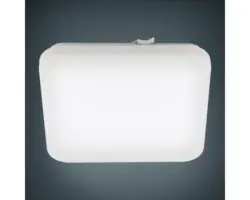 LED Deckenleuchte Frania 33x33 cm weiß 1-flammig