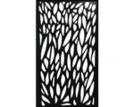 Hornbach Design-Einsatz Konsta WPC breit aluminium, schwarz