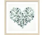 Hornbach Gerahmtes Bild Eucalyptus Heart 33x33 cm