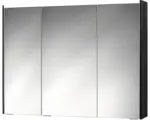 Hornbach LED-Spiegelschrank Jokey KHX 100 3-türig 100x74x14.2 cm schwarz