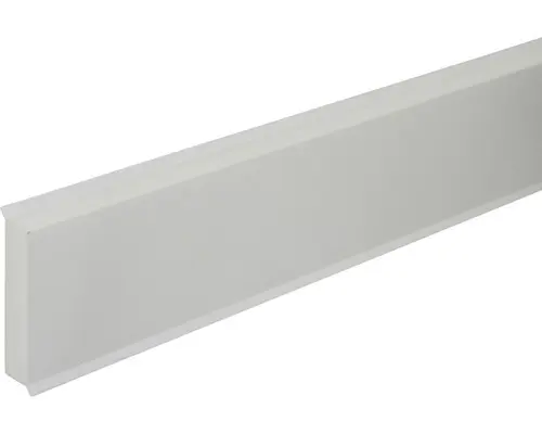 Schaumleiste K0211 PVC hellgrau mit Dichtlippe 12x58x2500 mm