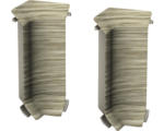 Hornbach Innenecke für Klemmsockelleiste Eiche Barbate 48 x 19 mm 2 Stück