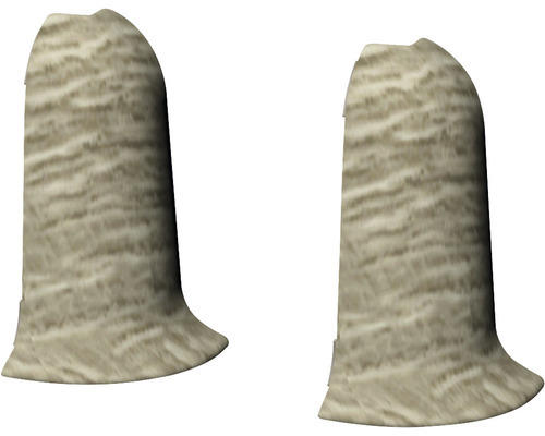 Aussenecke für Klemmsockelleiste eiche Barbate 50 x 22 mm 2 Stück