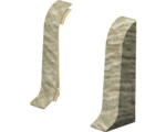 Hornbach Endstücke für Klemmsockelleiste eiche Barbate 50 x 22 mm 2 Stück