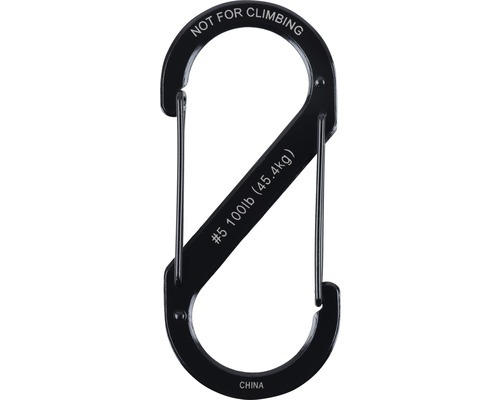 Karabinerhaken Nite Ize S-Biner® Stainless Steel Dual Carabiner SB5-03-01 schwarz