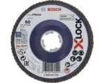 Hornbach Schleifmopteller Fächerscheibe Best for Metal Ø 125x22,23 mm K60, X-LOCK Aufnahme