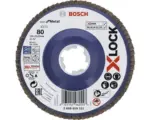 Hornbach Schleifmopteller Fächerscheibe Best for Metal Ø 125x22,23 mm K80, X-LOCK Aufnahme