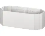 Hornbach Wannenträger Wesko zu Badewanne Patmos 8-eck 200x118 cm